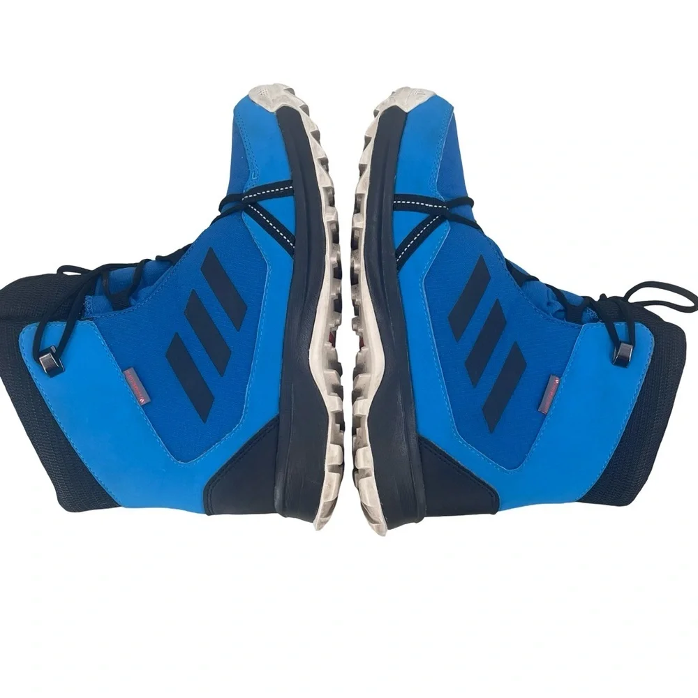 adidas Terrex Kids Bright Blue and Black Winter Boots snow boots